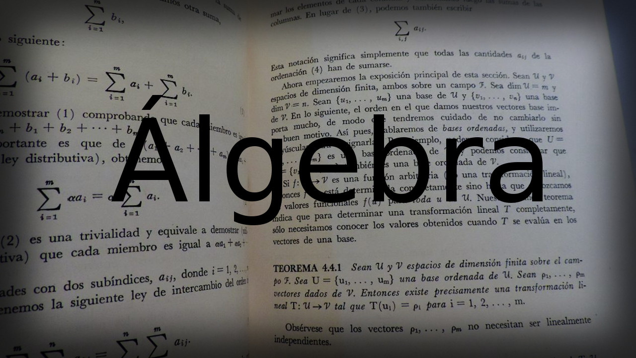 Álgebra Abstracta